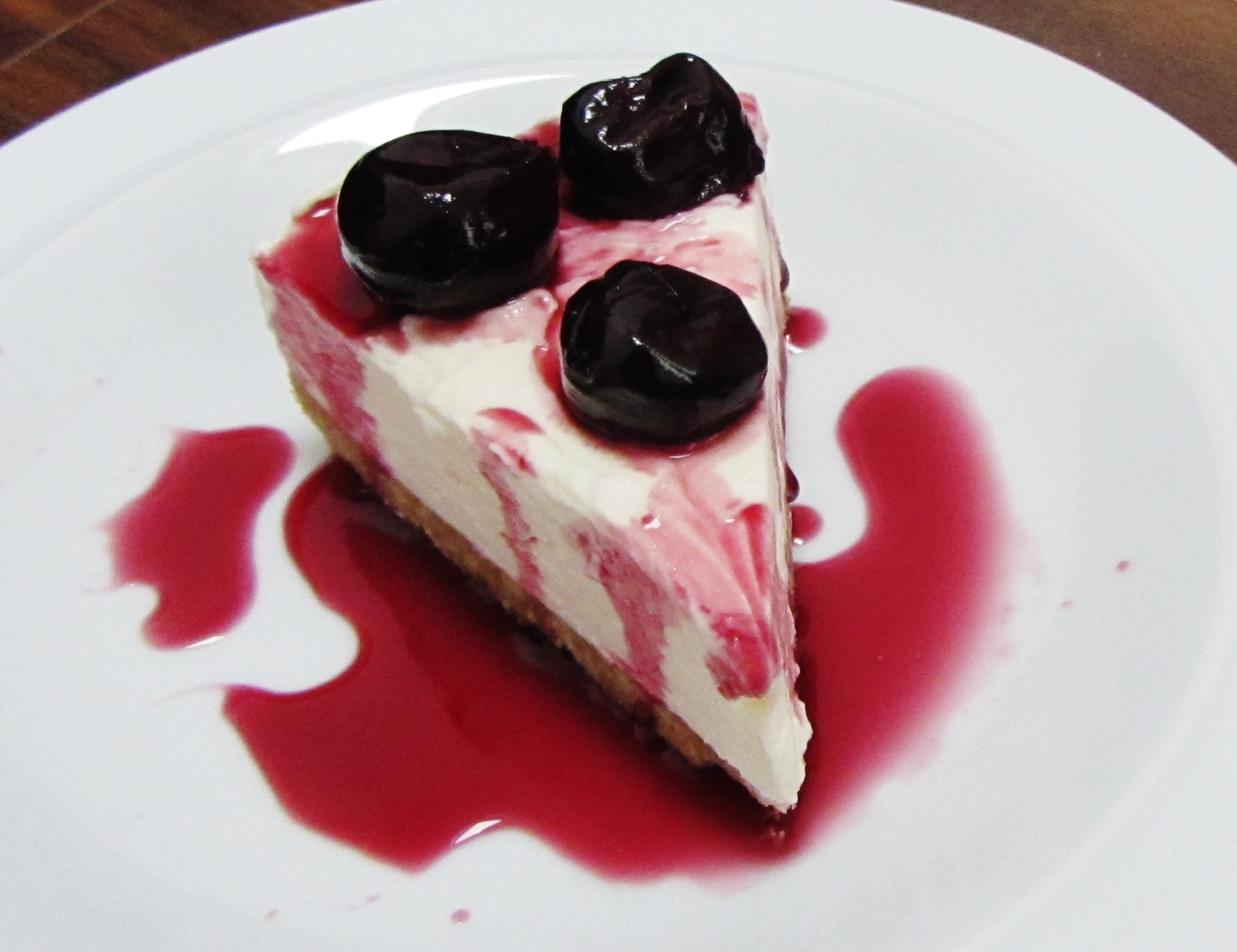black cherry cheesecake 3