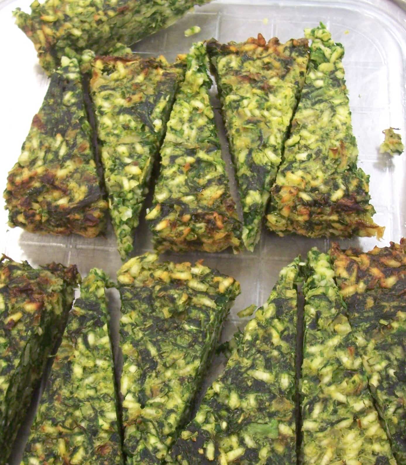 100_4117 Spinach rice and herb flan