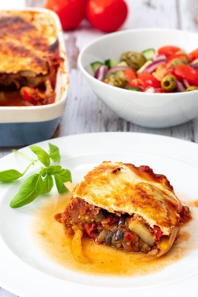 Vegetarian moussaka