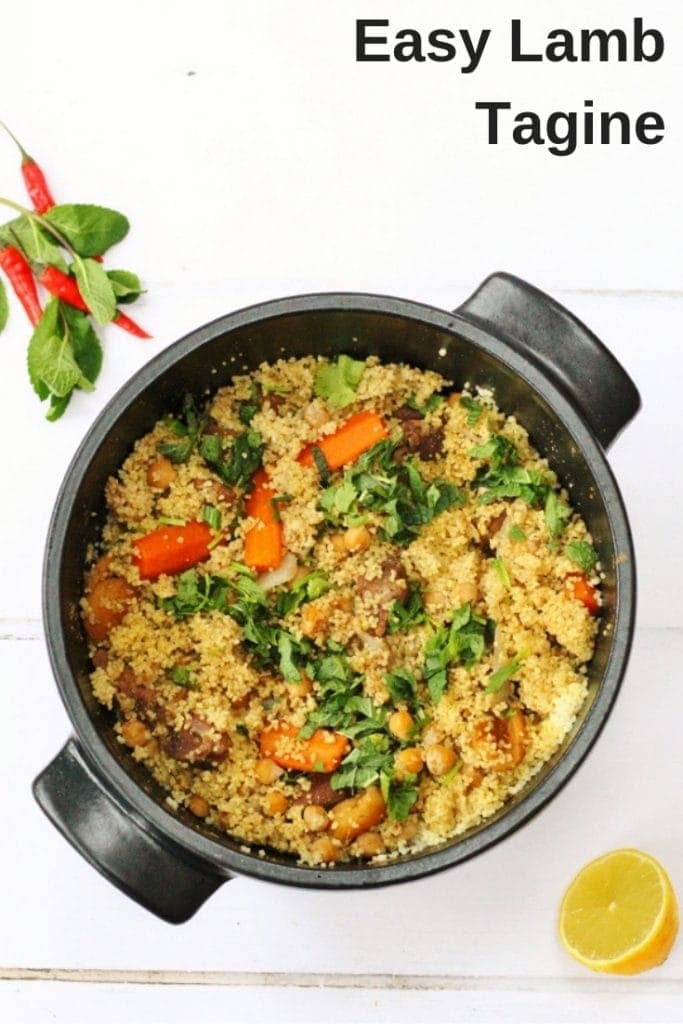 Easy lamb tagine pin image