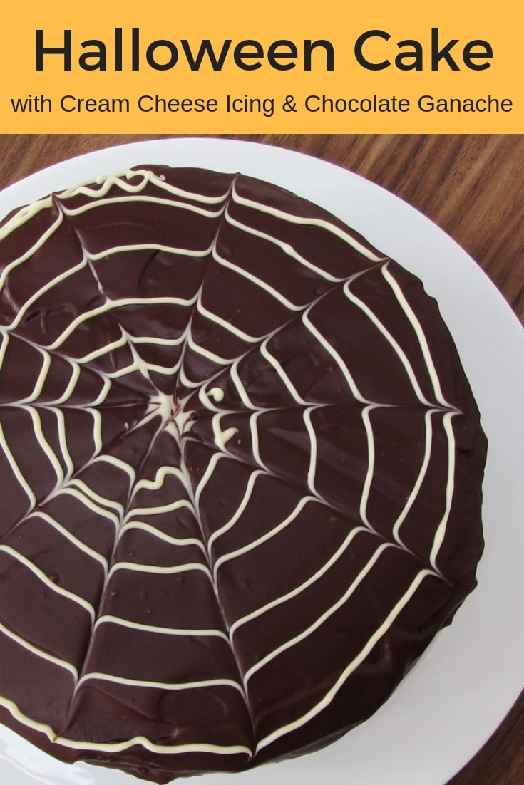 Halloween cake pin image