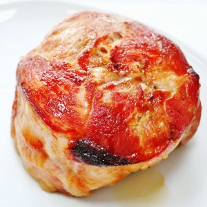 Maple and Mustard Glazed Ham