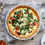 pumpkin spinach feta quiche