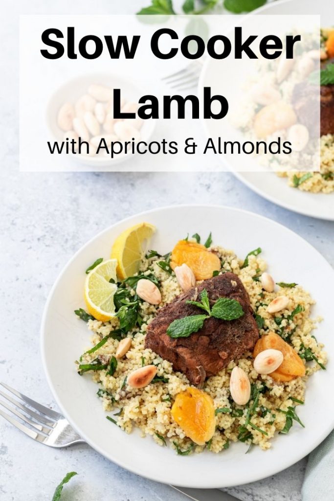 Slow cooker lamb pin image