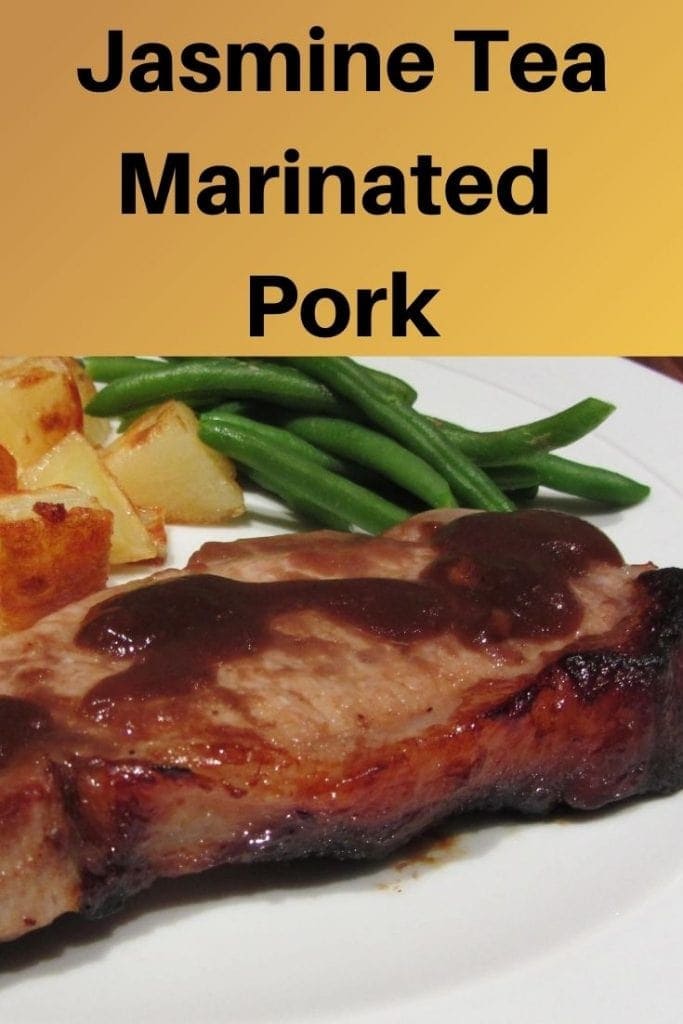 Jasmine tea marinated pork pin image