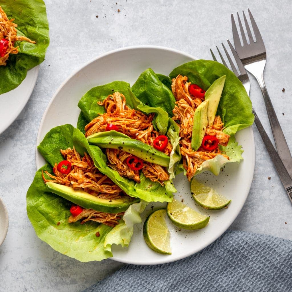 Sriracha chicken tacos 