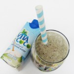 vita coco banana and blueberry smoothie