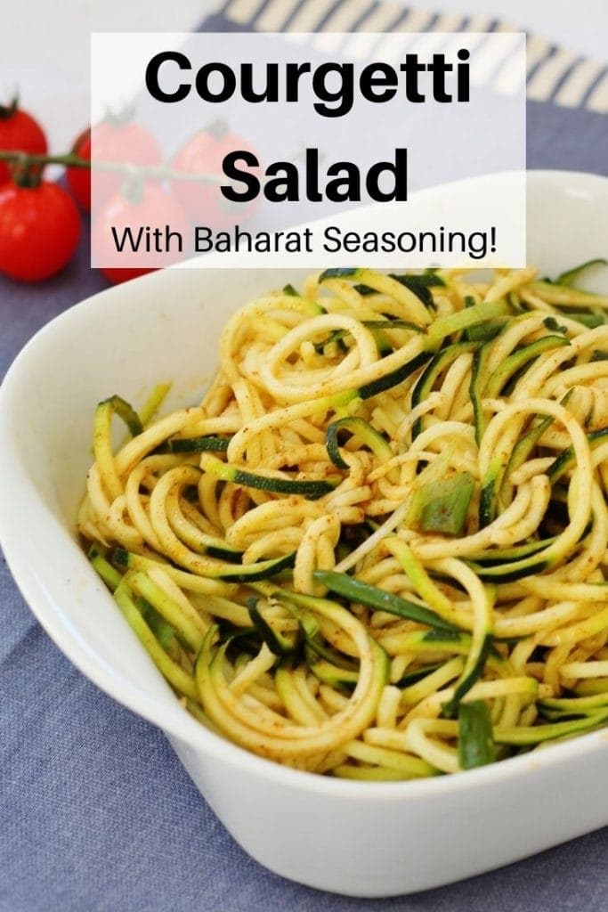 Courgetti Salad pin image