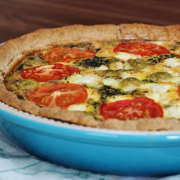 Greek quiche