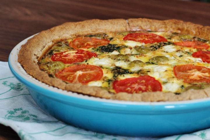 Greek quiche