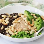 Three nut protein power bowl