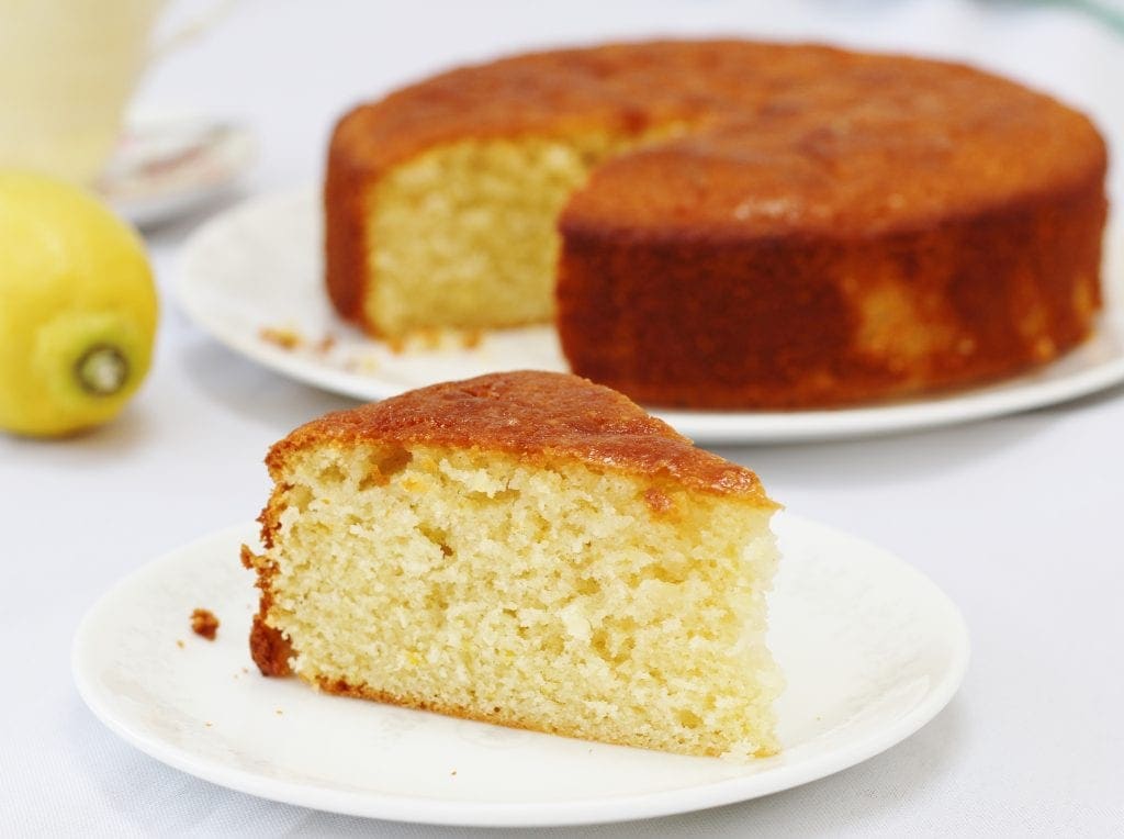 Olive oil lemon drizzle cake. This zesty lemon cake made with olive oil is full of Mediterranean flavours and perfect for afternoon tea or a snack