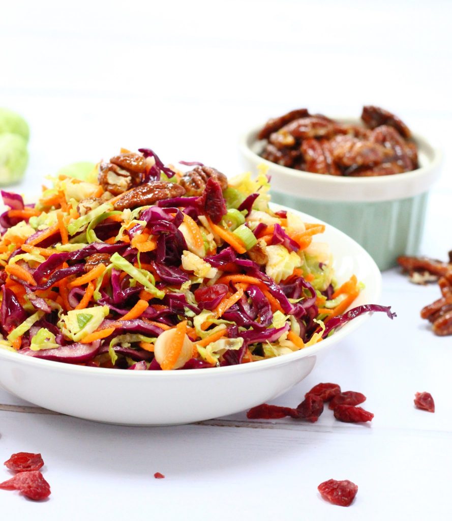 Brussel sprout coleslaw