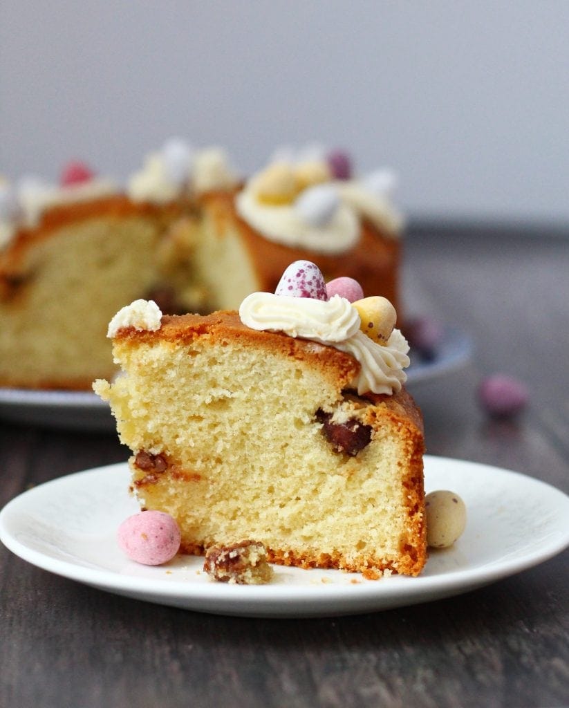 Simple Mini Egg Easter Cake