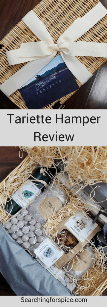 Tariette hamper review. Tariette sell high quality French produce in tailored gift hampers