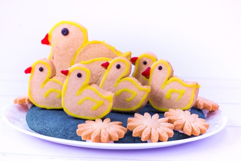 3d biscuits scene duck pond