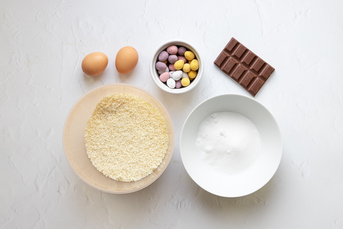 Ingredients for Coconut macaroons