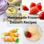 Homemade frozen dessert recipes