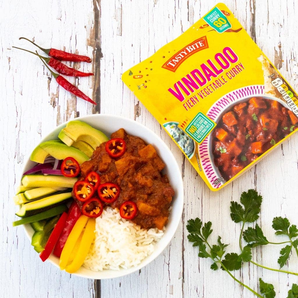 Mars Tasty Bite Vindaloo bowl