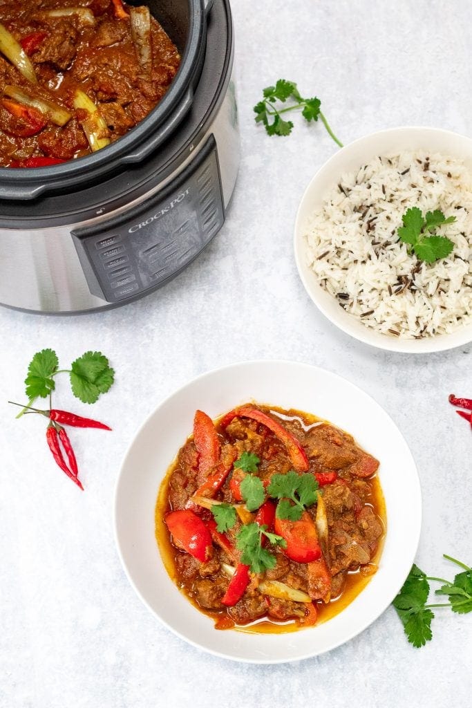 Crock pot lamb jalfrezi recipe