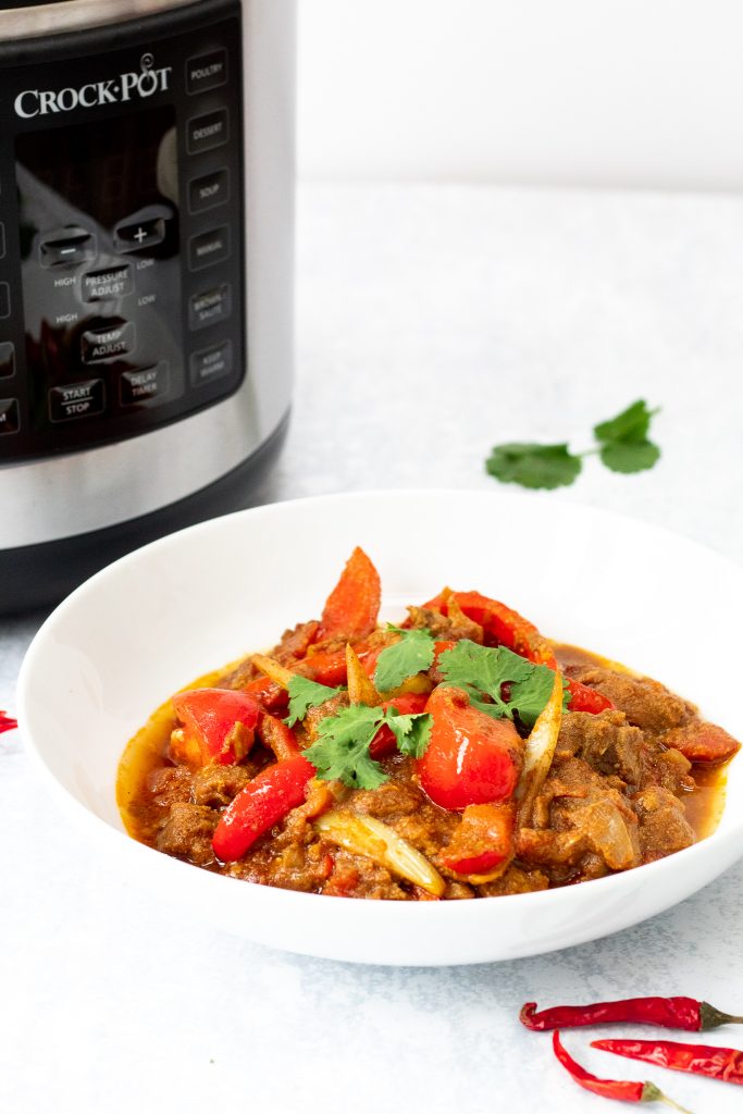 slow cooker lamb jalfreszi