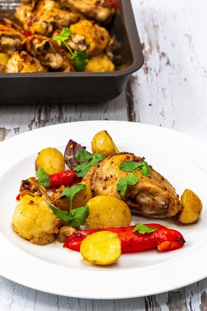 ras el hanout chicken tray bake recipe