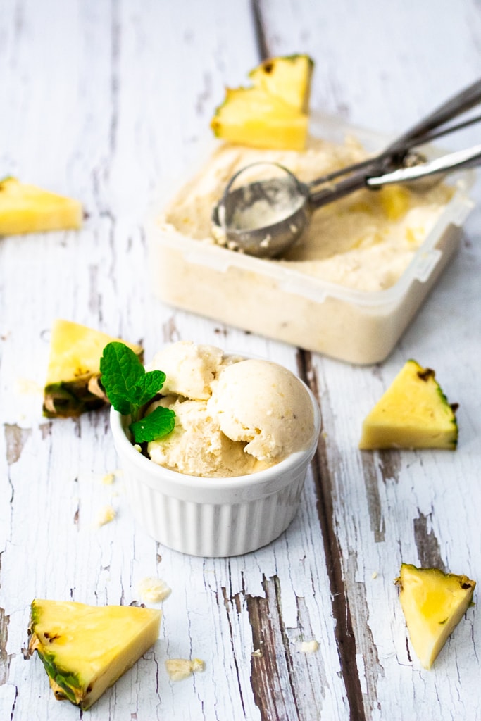 pina colada nice cream recipe