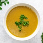 spiced leek and potato soup