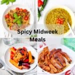 Spicy midweek meals recipes