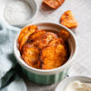 bowl of homemade crisps