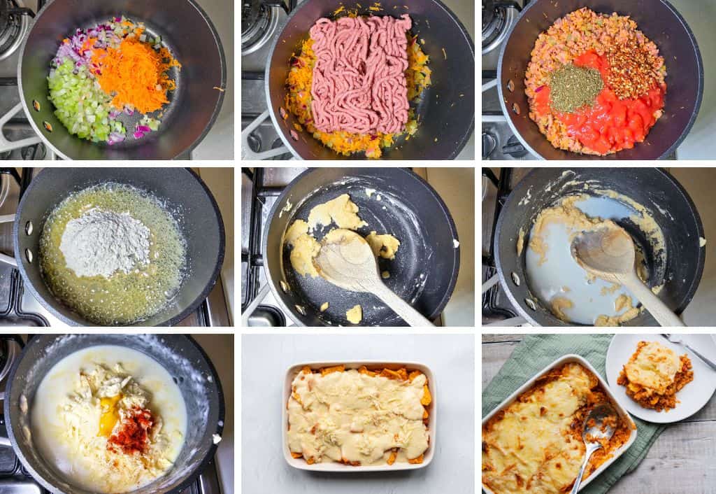 How to make Doritos Lasagne step by step